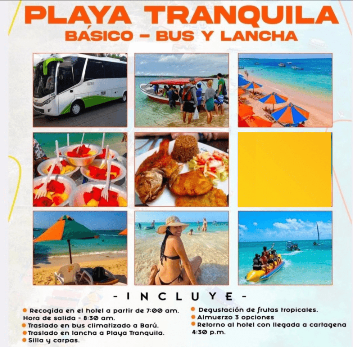 Playa tranquila básico